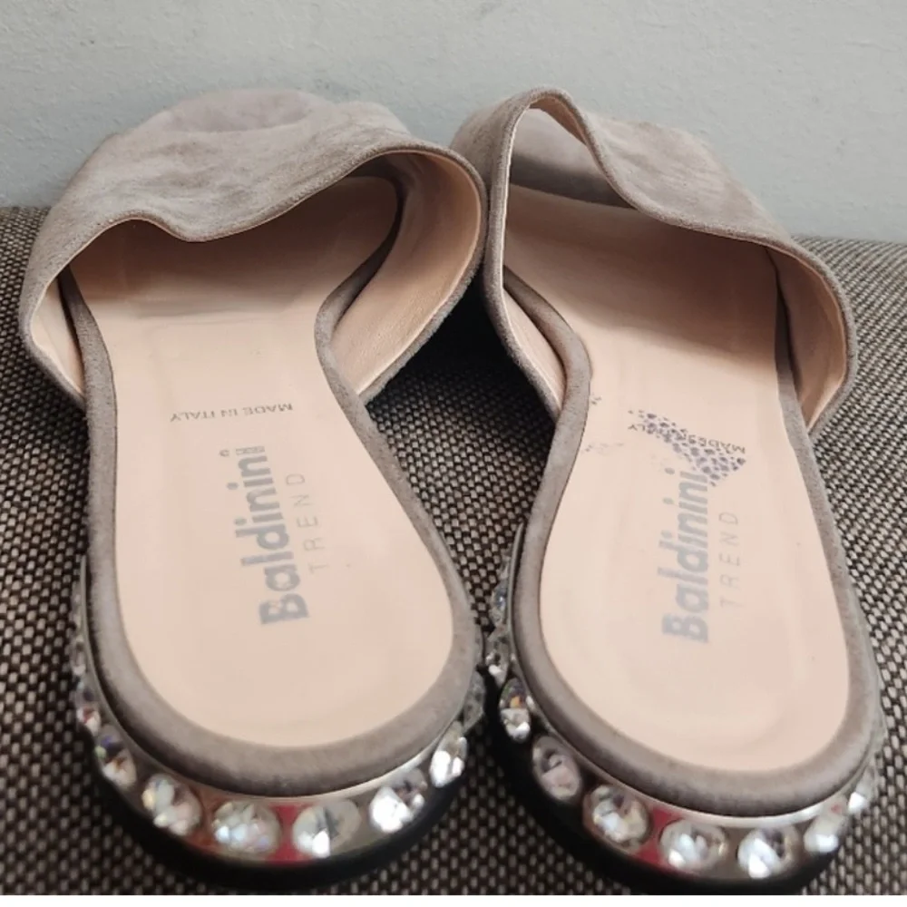 Baldinini Women's Gray Slide Sandals size 7 - Picture 4 of 6